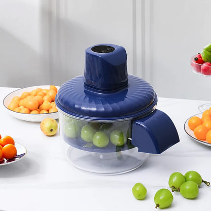 2026 Automatic Fruit Peeler Intelligent Peeling Machine Portable Wireless Grape/tomato/Garlic Peeler for Home Fast Kitchen Supplies